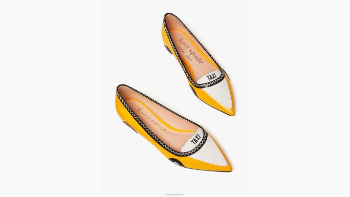 žene Kate Spade visoko podne multi gogo taxi stanovi obuća 04HN525