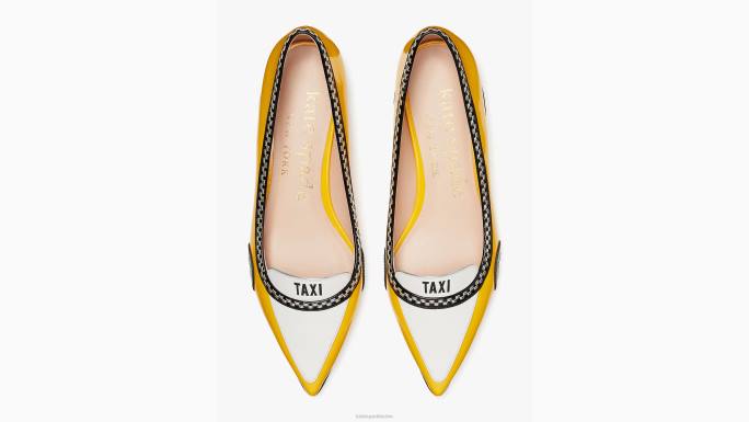 žene Kate Spade visoko podne multi gogo taxi stanovi obuća 04HN525