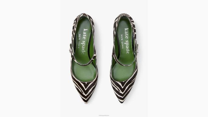 žene Kate Spade zebra blk/krem maya stanovi obuća 04HN608