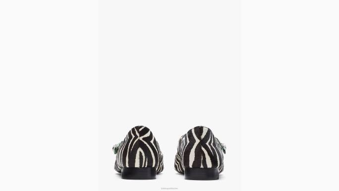 žene Kate Spade zebra blk/krem maya stanovi obuća 04HN608