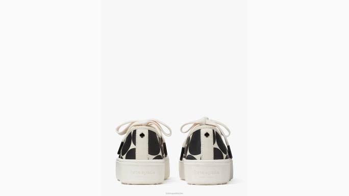 žene Kate Spade crna/krem točka poslužiti tenisice obuća 04HN537