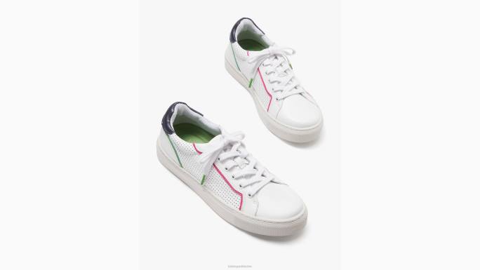 žene Kate Spade optički bijeli/blajzer plavi brynn tenisice obuća 04HN529