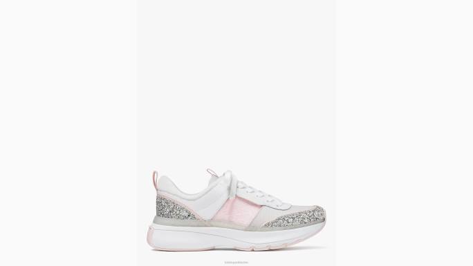 žene Kate Spade srebrni multi flash svjetlucave tenisice obuća 04HN554