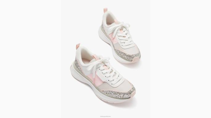 žene Kate Spade srebrni multi flash svjetlucave tenisice obuća 04HN554