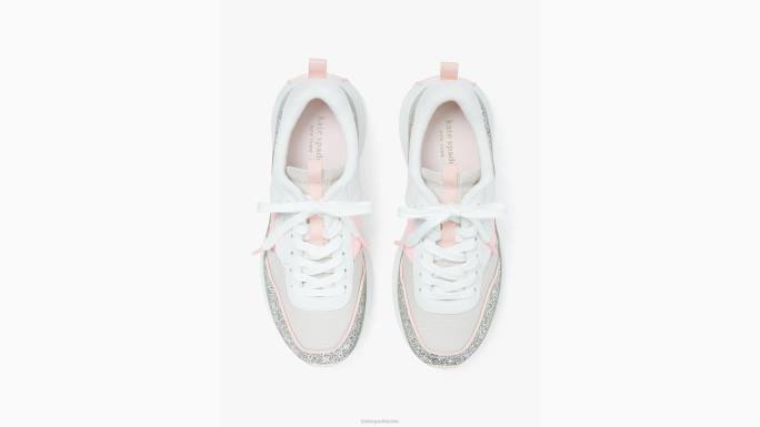 žene Kate Spade srebrni multi flash svjetlucave tenisice obuća 04HN554