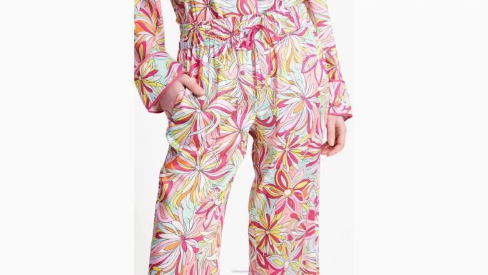 žene Kate Spade džem od ruža multi anemone cvjetne hlače za radno vrijeme odjeća 04HN681