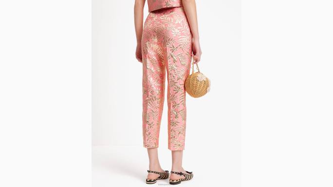 žene Kate Spade morska zvijezda/zlato tropsko lišće doris hlače odjeća 04HN717