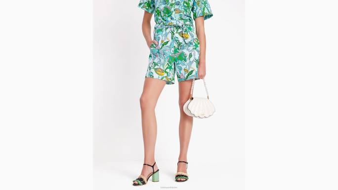 žene Kate Spade oseka multi ispod mora kratke hlače na vezanje odjeća 04HN691