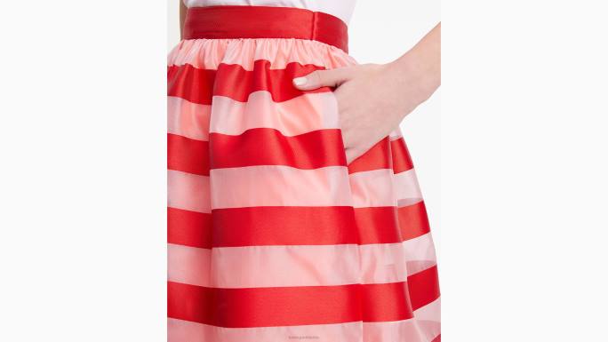 žene Kate Spade morska zvijezda/bubamara midi suknja od organze s tendom odjeća 04HN711