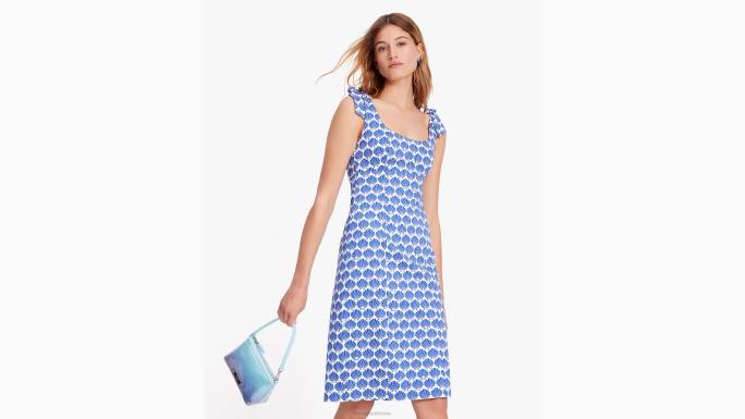 žene Kate Spade borovnica/vrhnje školjkasta haljina na vezanje ramena odjeća 04HN696