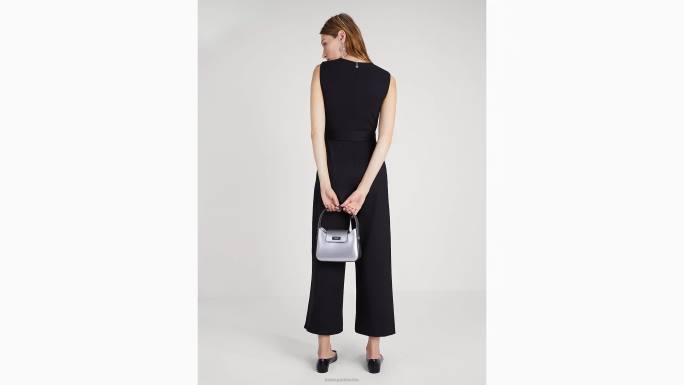žene Kate Spade crno ukrašeni ponte kombinezon odjeća 04HN851