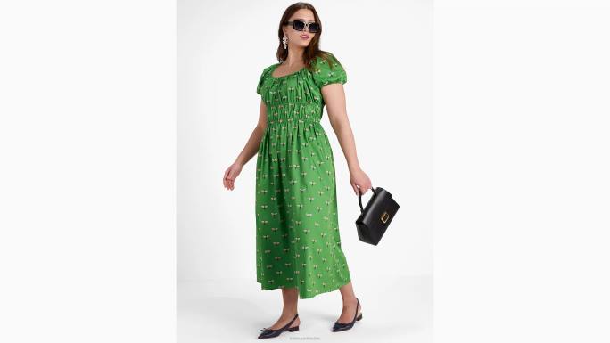 žene Kate Spade ks zelena dragonfly riviera haljina odjeća 04HN736