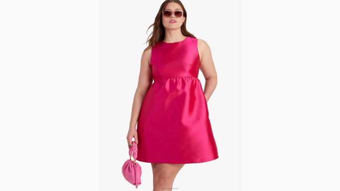 žene Kate Spade roza šljiva mini haljina otvorenih leđa lucille odjeća 04HN744