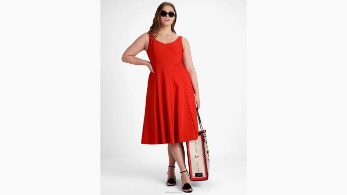 žene Kate Spade svježa rajčica haljina od kepera odjeća 04HN699