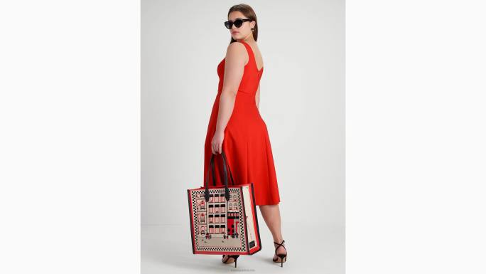 žene Kate Spade svježa rajčica haljina od kepera odjeća 04HN699