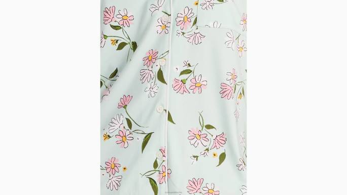 žene Kate Spade žaba cvjetni print usjev pj set odjeća 04HN828