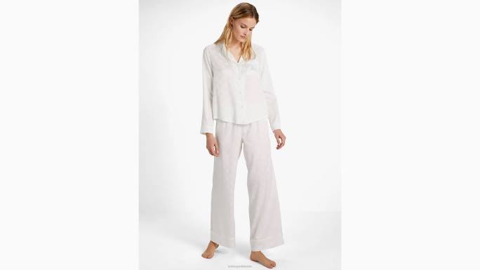 žene Kate Spade bijelu točku mrs long pj set odjeća 04HN841