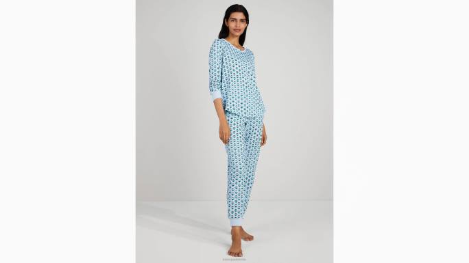 žene Kate Spade happy hour print jogger pj set odjeća 04HN873