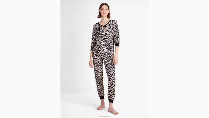 žene Kate Spade klasični leopard print jogger pj set odjeća 04HN874