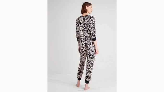žene Kate Spade klasični leopard print jogger pj set odjeća 04HN874