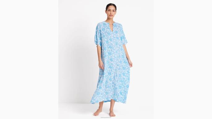 žene Kate Spade koraljno plavo more koraljni morski kaftan odjeća 04HN815