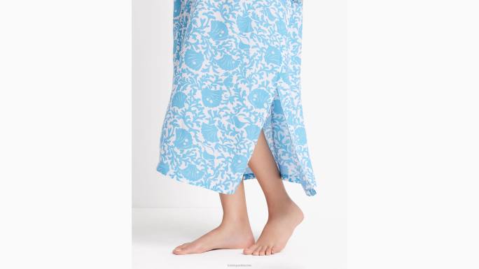 žene Kate Spade koraljno plavo more koraljni morski kaftan odjeća 04HN815