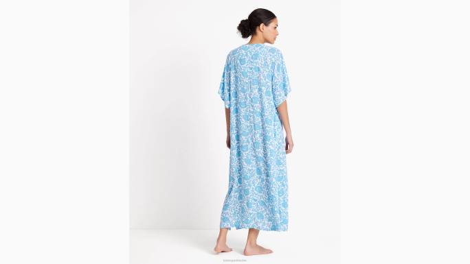 žene Kate Spade koraljno plavo more koraljni morski kaftan odjeća 04HN815