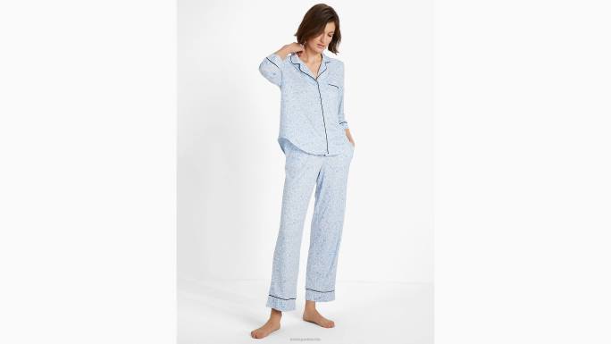 žene Kate Spade print cvjetnog polja dugi pj set odjeća 04HN840