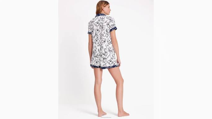 žene Kate Spade radosno cvjetno kratki pj set odjeća 04HN814