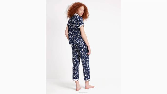 žene Kate Spade radosno cvjetno usjev pj set odjeća 04HN813