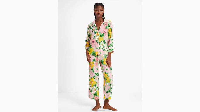 žene Kate Spade slikarske latice usjev pj set odjeća 04HN825