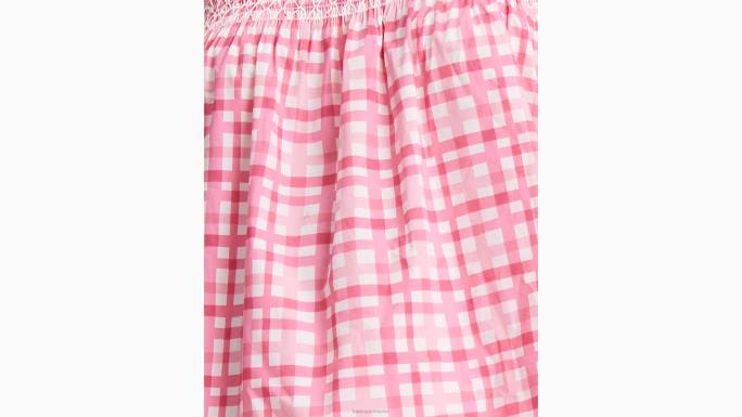 žene Kate Spade slikarski pled dugi pj set odjeća 04HN818
