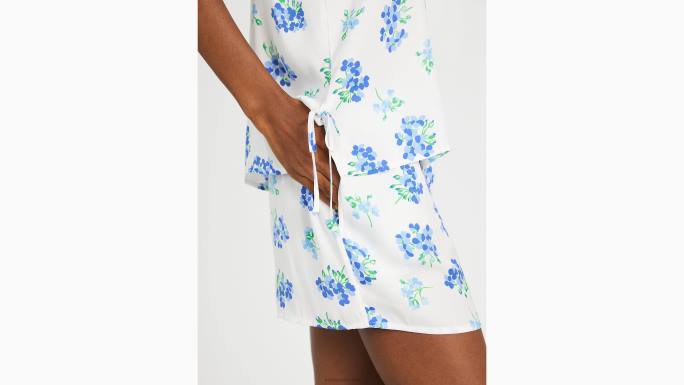 žene Kate Spade svadbeni buket tulipan kratki pj set odjeća 04HN839