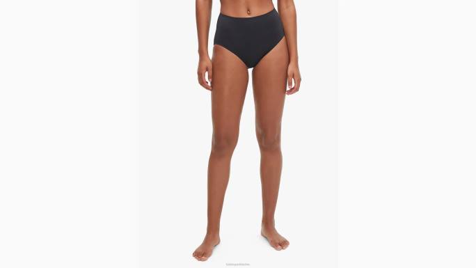 žene Kate Spade crno cabana donji dio bikinija visokog struka odjeća 04HN803