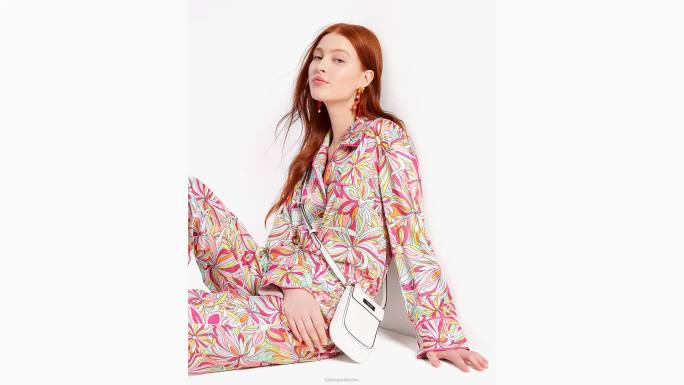 žene Kate Spade džem od ruža multi košulja nakon radnog vremena s cvjetnim anemonama odjeća 04HN688