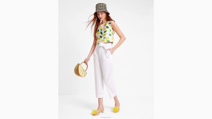 žene Kate Spade krema lemon toss mikado školjka odjeća 04HN714