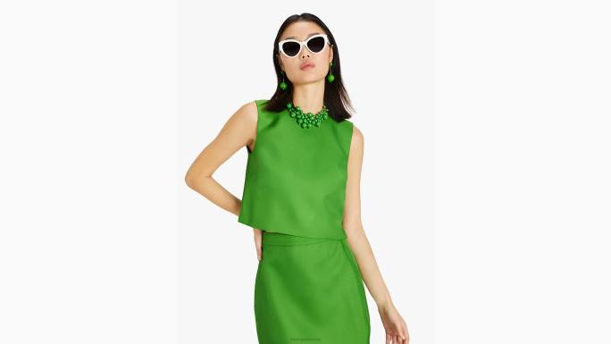 žene Kate Spade ks zelena vojvotkinja satenska školjka odjeća 04HN762