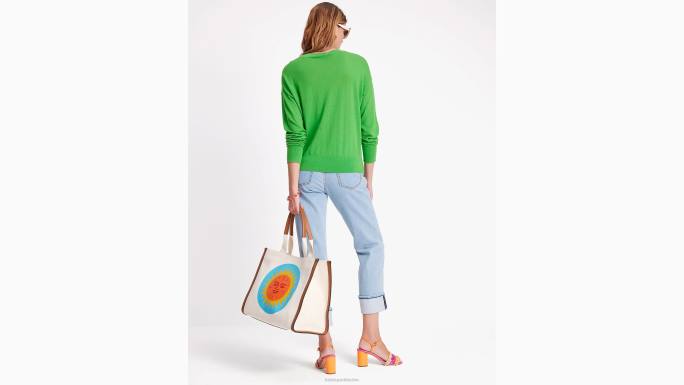 žene Kate Spade papiga zelena alexander girard x pulover odjeća 04HN686