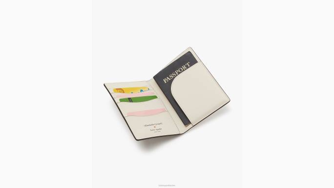 žene Kate Spade krema multi alexander girard x nositelj newyorške putovnice pribor 04HN346