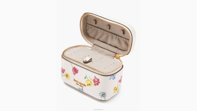 žene Kate Spade krema multi morgan tulipan kutija za nakit pribor 04HN406