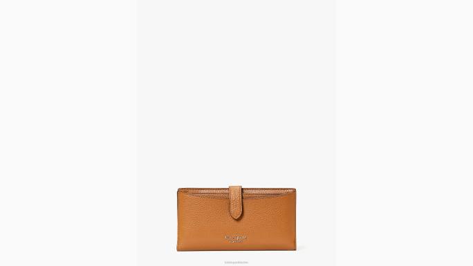 žene Kate Spade bungalov smeđa hudson dvostruki novčanik pribor 04HN378