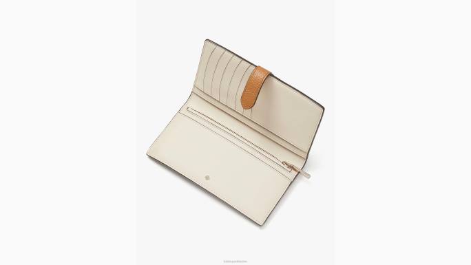 žene Kate Spade bungalov smeđa hudson dvostruki novčanik pribor 04HN378