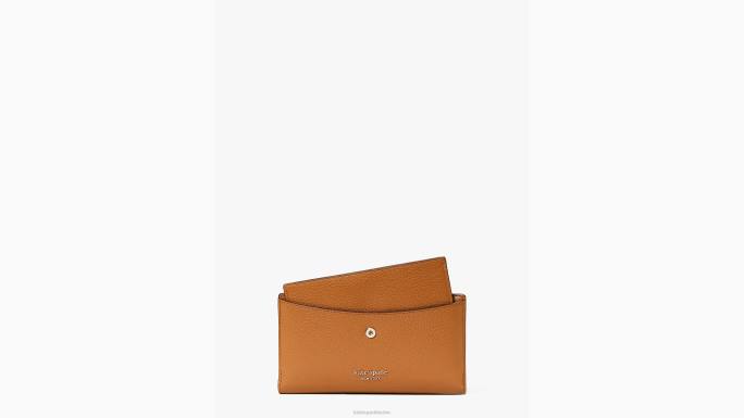 žene Kate Spade bungalov smeđa hudson dvostruki novčanik pribor 04HN378