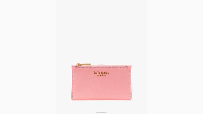 žene Kate Spade losos ružičasta morgan mali tanki dvostruki novčanik pribor 04HN360