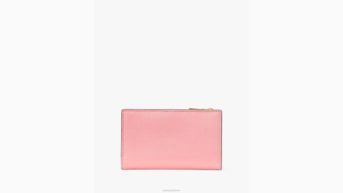 žene Kate Spade losos ružičasta morgan mali tanki dvostruki novčanik pribor 04HN360