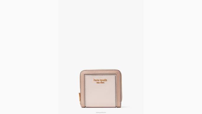 žene Kate Spade blijedi dren multi mali kompaktni novčanik morgan s blokovima boja pribor 04HN458