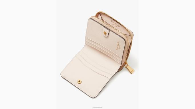 žene Kate Spade blijedi dren multi mali kompaktni novčanik morgan s blokovima boja pribor 04HN458