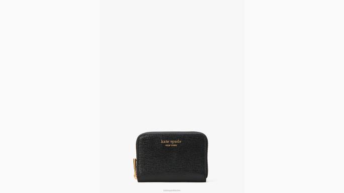 žene Kate Spade crno morgan zip card case pribor 04HN408