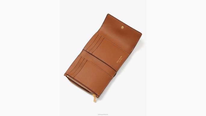 žene Kate Spade halo bijeli multi katy novčanik s dvostrukim preklopom u boji pribor 04HN453