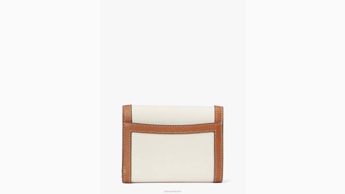 žene Kate Spade halo bijeli multi katy novčanik s dvostrukim preklopom u boji pribor 04HN453
